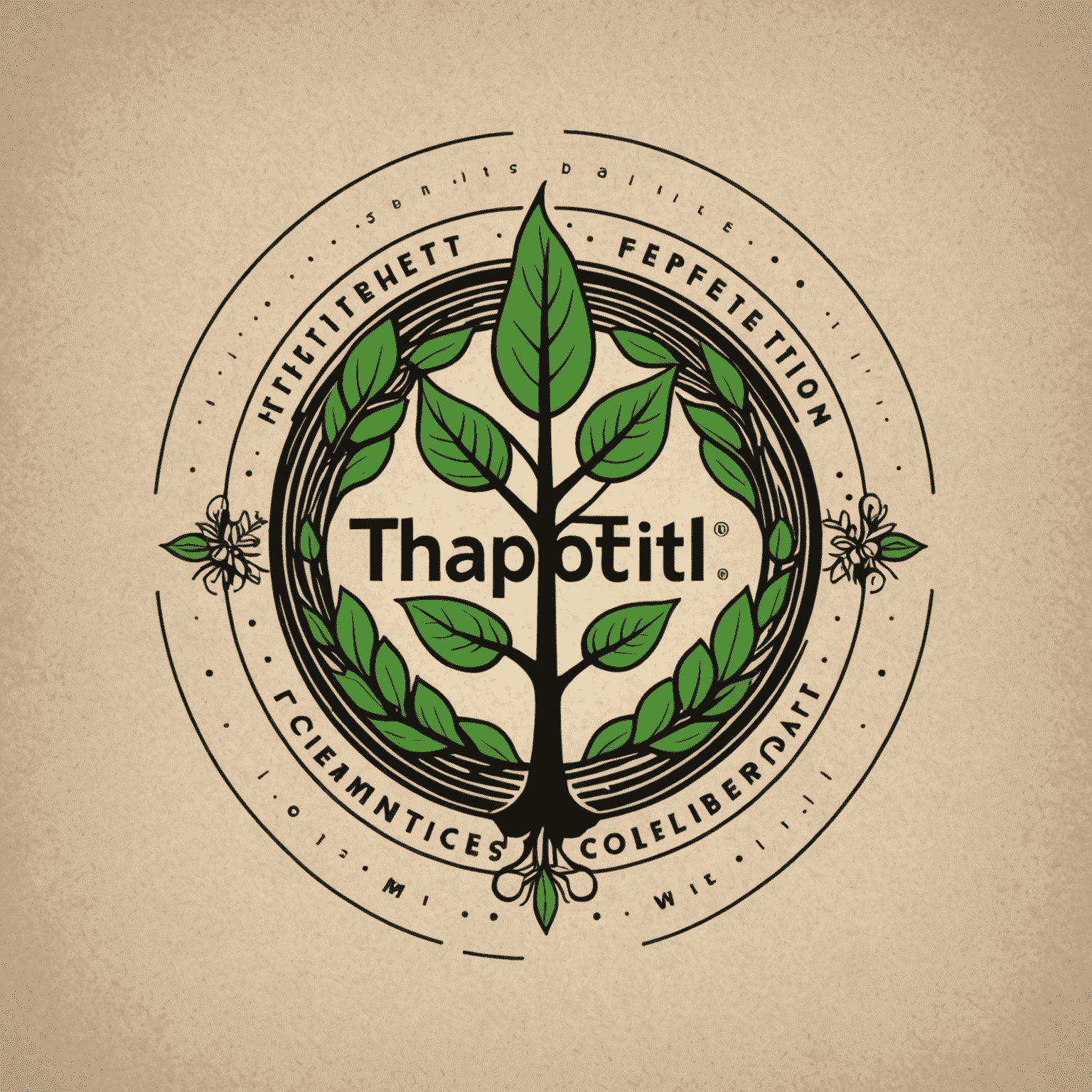 thaptilit_com Logo - Ein transparentes und inklusives Logo, das Gemeinschaft und Zusammenarbeit symbolisiert