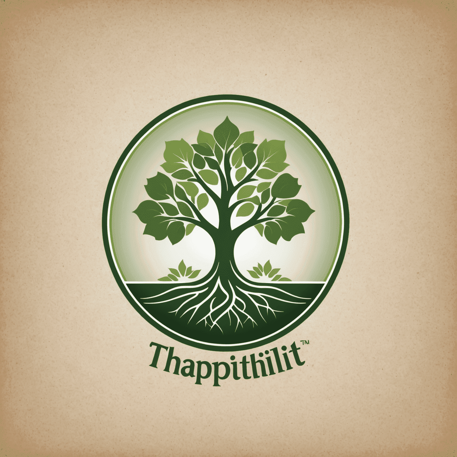 thaptilit_com Logo - Ein transparentes und inklusives Logo, das Gemeinschaft und Zusammenarbeit symbolisiert